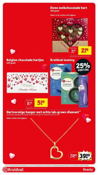 Belgian chocolade hartjes aanbieding bij Kruidvat – geldig van 03.02.2026 t/m 08.02.2026