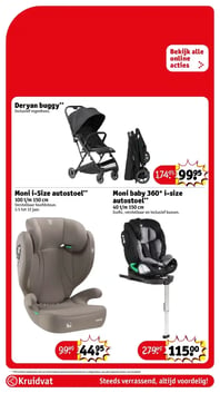 Deryan buggy** aanbieding bij Kruidvat – geldig van 03.02.2026 t/m 08.02.2026