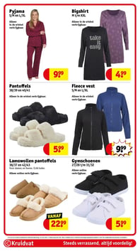 Lamswollen pantoffels aanbieding bij Kruidvat – geldig van 03.02.2026 t/m 08.02.2026