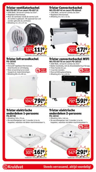Tristar Infraroodkachel PD-3850E aanbieding bij Kruidvat – geldig van 03.03.2026 t/m 08.03.2026