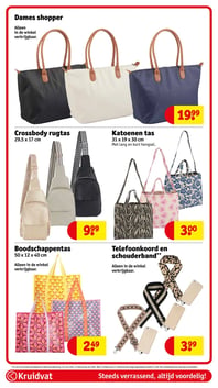 Dames shopper aanbieding bij Kruidvat – geldig van 03.03.2026 t/m 08.03.2026