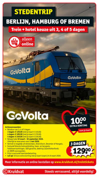 STEDENTRIP BERLIJN, HAMBURG OF BREMEN aanbieding bij Kruidvat – geldig van 03.03.2026 t/m 08.03.2026