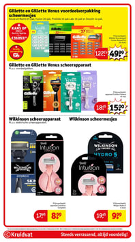 Wilkinson scheerapparaat aanbieding bij Kruidvat – geldig van 03.03.2026 t/m 08.03.2026