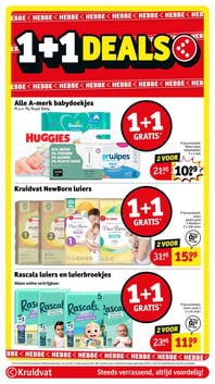 Kruidvat NewBorn luiers aanbieding bij Kruidvat – geldig van 03.03.2026 t/m 08.03.2026