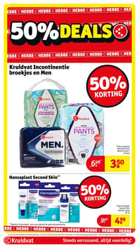 Hansaplast Second Skin** aanbieding bij Kruidvat – geldig van 03.03.2026 t/m 08.03.2026