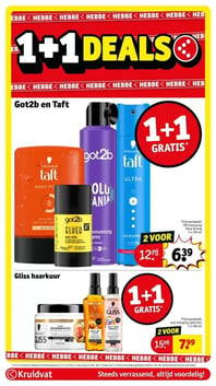 Got2b en Taft aanbieding bij Kruidvat – geldig van 06.01.2026 t/m 11.01.2026