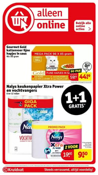 Nalys keukenpapier Xtra Power en vochtvangers aanbieding bij Kruidvat – geldig van 06.01.2026 t/m 11.01.2026
