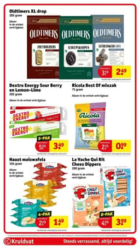 Dextro Energy Sour Berry en Lemon-Lime aanbieding bij Kruidvat – geldig van 06.01.2026 t/m 11.01.2026