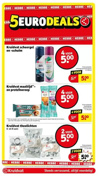 Kruidvat scheergel en -schuim aanbieding bij Kruidvat – geldig van 06.01.2026 t/m 11.01.2026
