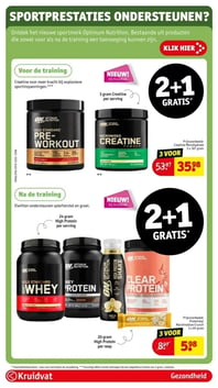 Micronised CREATINE POWDER aanbieding bij Kruidvat – geldig van 06.01.2026 t/m 11.01.2026