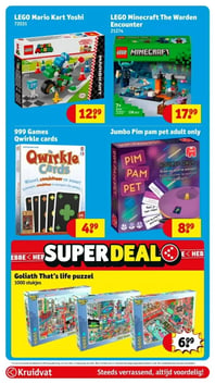 Goliath That's life puzzel aanbieding bij Kruidvat – geldig van 06.01.2026 t/m 11.01.2026