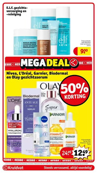 E.L.F. Holy Hydration make-up remover 130 ml aanbieding bij Kruidvat – geldig van 06.01.2026 t/m 11.01.2026