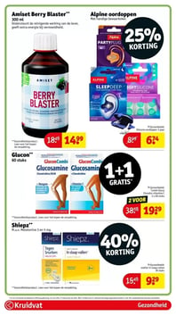Amiset Berry Blaster aanbieding bij Kruidvat – geldig van 06.01.2026 t/m 11.01.2026