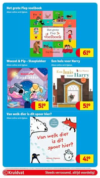 Van welk dier is dit spoor hier? aanbieding bij Kruidvat – geldig van 06.01.2026 t/m 11.01.2026