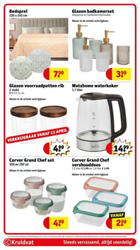 Bedsprei aanbieding bij Kruidvat – geldig van 07.04.2026 t/m 19.04.2026