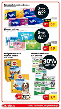 Kleenex en Page aanbieding bij Kruidvat – geldig van 07.04.2026 t/m 19.04.2026
