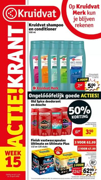 Finish vaatwascapsules Ultimate en Ultimate Plus aanbieding bij Kruidvat – geldig van 07.04.2026 t/m 19.04.2026