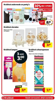 Kruidvat ondermode en panty's aanbieding bij Kruidvat – geldig van 07.04.2026 t/m 19.04.2026