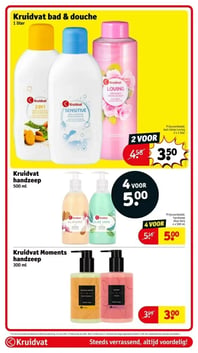 Kruidvat bad & douche aanbieding bij Kruidvat – geldig van 07.04.2026 t/m 19.04.2026