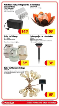 Kabelbox met geïntegreerde stekkerdoos aanbieding bij Kruidvat – geldig van 07.04.2026 t/m 19.04.2026