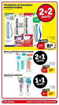 Aquafresh tandpasta aanbieding bij Kruidvat – geldig van 07.04.2026 t/m 19.04.2026