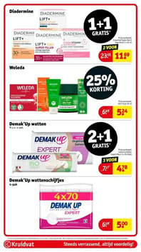 Diadermine aanbieding bij Kruidvat – geldig van 07.04.2026 t/m 19.04.2026