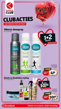 Elnett en Studioline styling aanbieding bij Kruidvat – geldig van 07.04.2026 t/m 19.04.2026