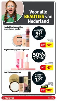 Max Factor make-up aanbieding bij Kruidvat – geldig van 07.04.2026 t/m 19.04.2026