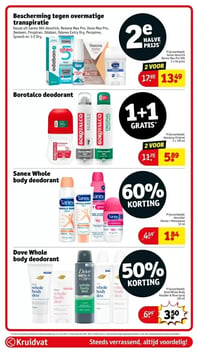 Sanex Whole body deodorant aanbieding bij Kruidvat – geldig van 07.04.2026 t/m 19.04.2026
