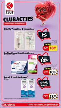 Bausch & Lomb daglenzen** aanbieding bij Kruidvat – geldig van 07.04.2026 t/m 19.04.2026
