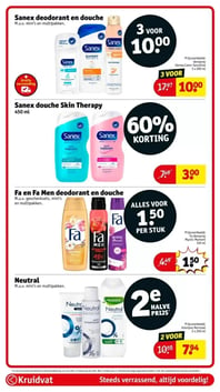Fa en Fa Men deodorant en douche aanbieding bij Kruidvat – geldig van 07.04.2026 t/m 19.04.2026