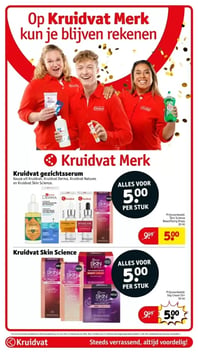 Kruidvat Skin Science aanbieding bij Kruidvat – geldig van 07.04.2026 t/m 19.04.2026
