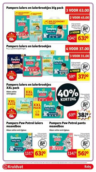 Pampers Paw Patrol luiers maandbox aanbieding bij Kruidvat – geldig van 07.04.2026 t/m 19.04.2026
