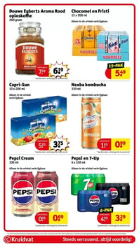 Pepsi Cream 330 ml aanbieding bij Kruidvat – geldig van 07.04.2026 t/m 19.04.2026