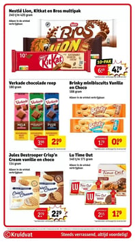 Verkade chocolade reep aanbieding bij Kruidvat – geldig van 07.04.2026 t/m 19.04.2026