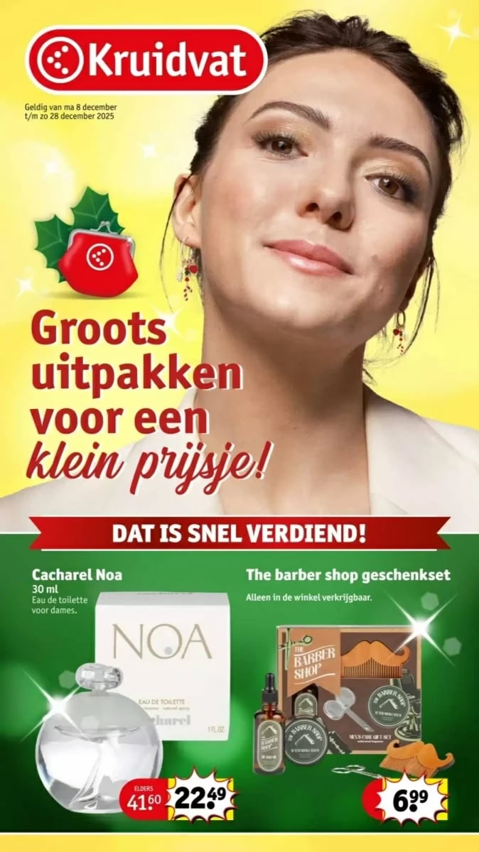 Kruidvat folder – pagina 1