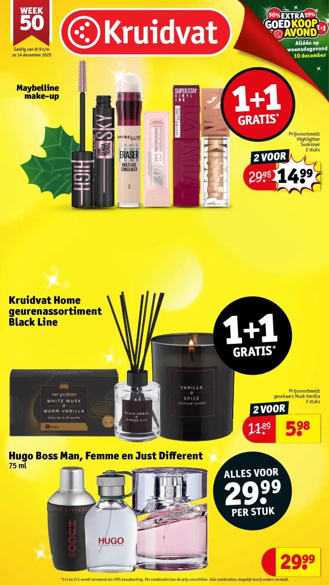 Kruidvat folder – pagina 1