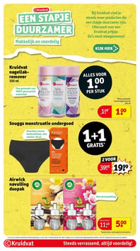 Snuggs menstruatie ondergoed aanbieding bij Kruidvat – geldig van 10.02.2026 t/m 22.02.2026