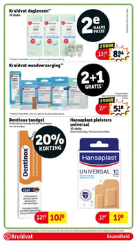 Dentinox tandgel aanbieding bij Kruidvat – geldig van 10.02.2026 t/m 22.02.2026