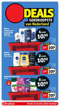 Palmolive douche 250 ml aanbieding bij Kruidvat – geldig van 10.02.2026 t/m 22.02.2026