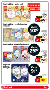 Kruidvat luiers jumbo pack aanbieding bij Kruidvat – geldig van 10.02.2026 t/m 22.02.2026