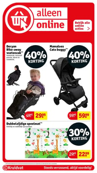Mamaloes Cato buggy** aanbieding bij Kruidvat – geldig van 10.02.2026 t/m 22.02.2026