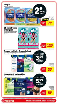 Tampax Applicator tampons. aanbieding bij Kruidvat – geldig van 10.02.2026 t/m 22.02.2026
