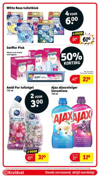 Ajax allesreiniger Sensations aanbieding bij Kruidvat – geldig van 10.02.2026 t/m 22.02.2026