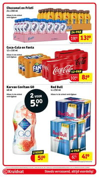 Chocomel en Fristi aanbieding bij Kruidvat – geldig van 10.02.2026 t/m 22.02.2026