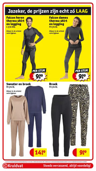 Falcon dames thermo shirt en legging M t/m XL aanbieding bij Kruidvat – geldig van 10.02.2026 t/m 22.02.2026