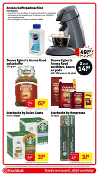 Senseo koffiefpadmachine HD7806/50 aanbieding bij Kruidvat – geldig van 10.02.2026 t/m 22.02.2026