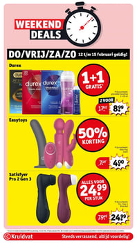Satisfyer Pro 2 Gen 3 aanbieding bij Kruidvat – geldig van 10.02.2026 t/m 22.02.2026
