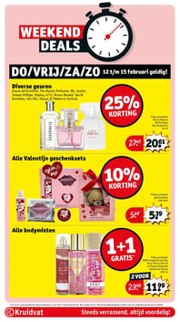 Diverse geuren aanbieding bij Kruidvat – geldig van 10.02.2026 t/m 22.02.2026