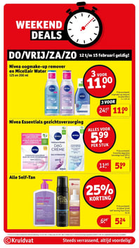 Alle Self-Tan aanbieding bij Kruidvat – geldig van 12.02.2026 t/m 15.02.2026